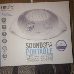 HOMEDICS Sound Spa ~ Portable with batteries